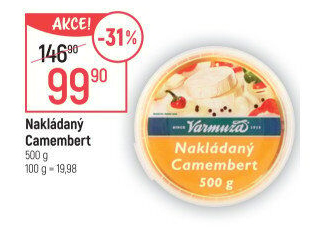 Sýr camembert nakládaný Varmuža
