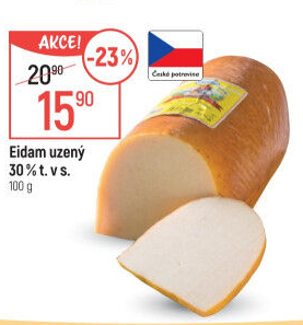 Sýr Eidam uzený 30%