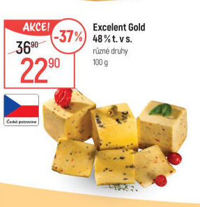 Sýr Excelent Gold 48%