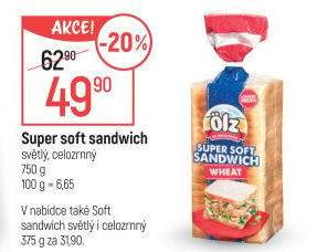Toustový chléb Sandwich Soft Ölz