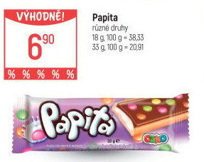Tyčinka Papita Sölen
