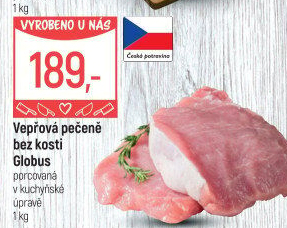 Vepřová pečeně bez kosti Globus