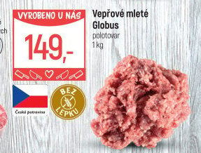 Vepřové mleté maso Globus