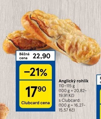 Anglický rohlík