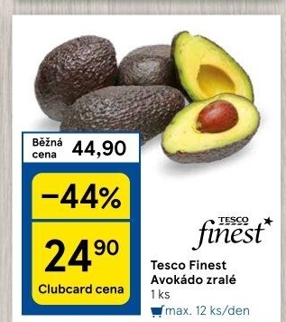 Avokádo Tesco Finest
