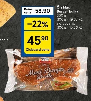 Bulky na hamburger Ölz