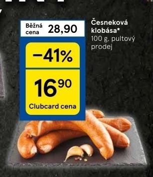 Česneková klobása