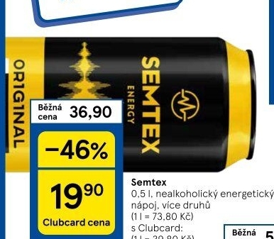 Energetický nápoj Semtex