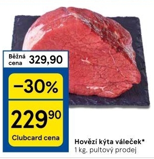 Hovězí kýta váleček