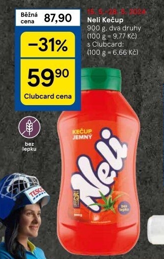 Kečup bez lepku Neli