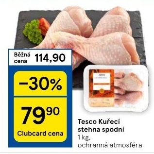 Kuřecí stehna Tesco