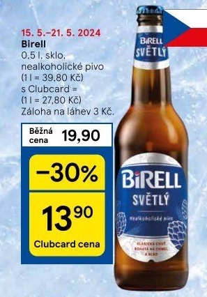 Nealkoholické pivo Birell