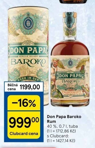 Rum Baroko Don Papa