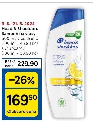 Šampon proti lupům Head&amp