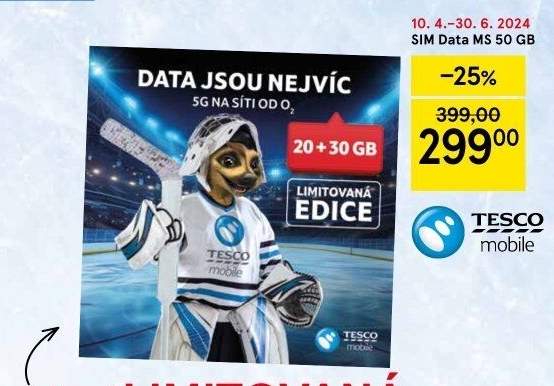 SIM karta Tesco mobile
