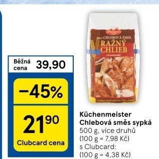 Směs na chléb Küchenmeister