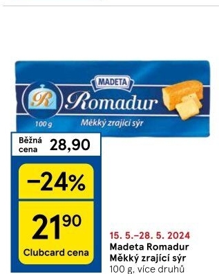 Sýr Romadur Madeta