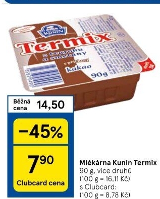 Termix Mlékárna Kunín