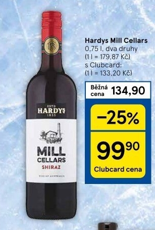 Vína Mill Cellars Hardys