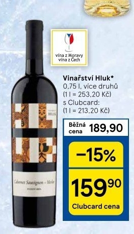 Vína Vinařství Hluk