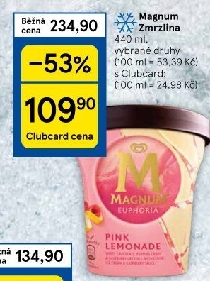 Zmrzlina v kelímku Magnum Algida