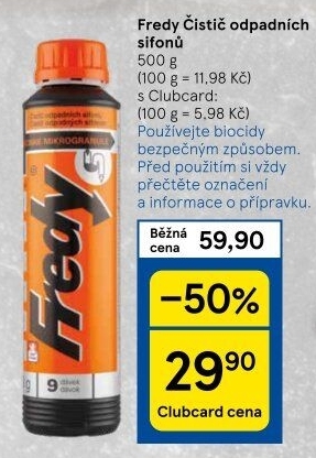 Čistič odpadů Fredy