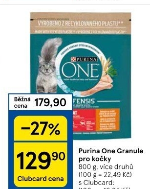 Granule pro kočky One Purina