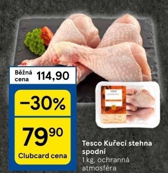 Kuřecí stehna Tesco