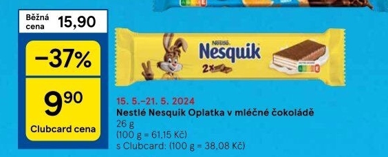 Oplatek Nesquik Nestlé