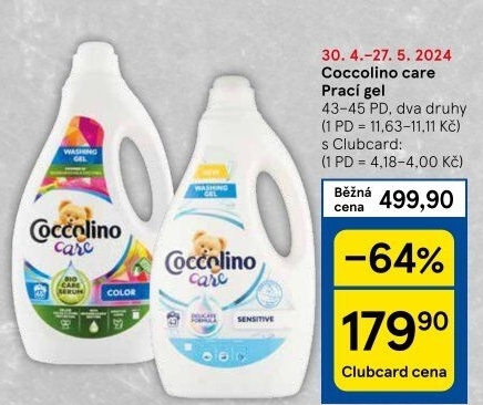 Prací gel Coccolino