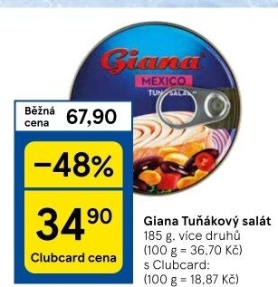 Salát s tuňákem Giana