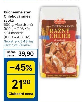 Směs na chléb Küchenmeister