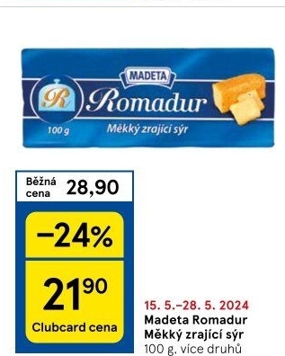 Sýr Romadur Madeta