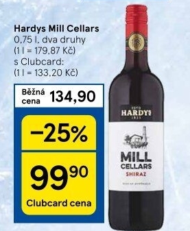 Vína Mill Cellars Hardys