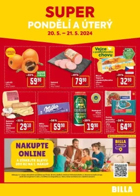 akční leták BILLA 15.5.2024-21.5.2024