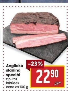 Anglická slanina speciál