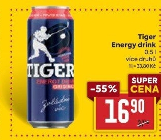 Energetický nápoj Tiger