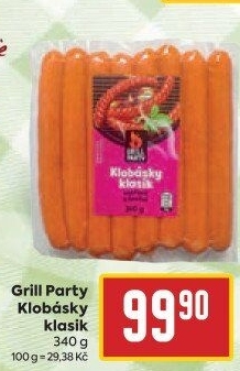 Klobása klasik Grill Party