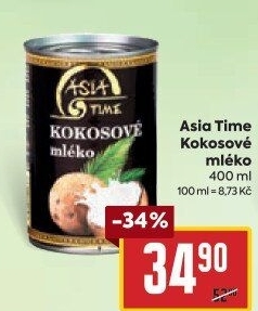 Kokosové mléko Asia Time