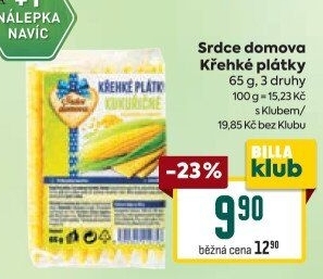 Křehké plátky Srdce Domova
