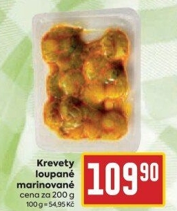 Krevety marinované