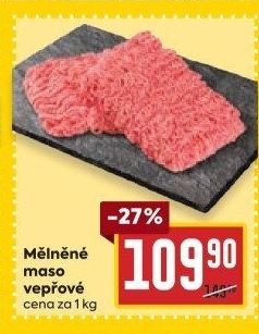 Maso mleté vepřové