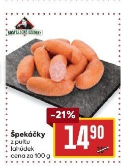 Špekáčky Kostelecké uzeniny