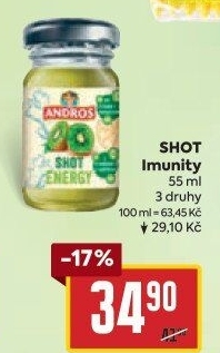 Šťáva Shot Andros