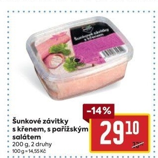 Šunkové závitky Gastro