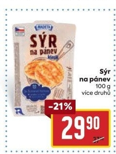 Sýr na pánev Madeta