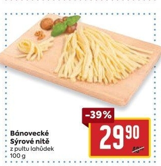 Sýrové nitě Bánovecké Milsy