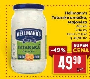 Tatarská omáčka Hellmann'