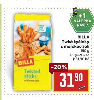 Tyčinky Twist Billa