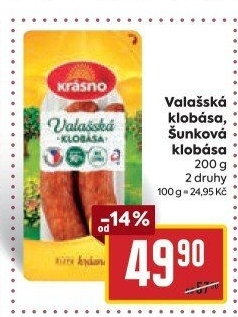 Valašská klobása Krásno